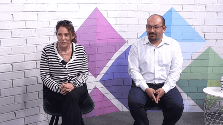 María Sabalich y David Acosta