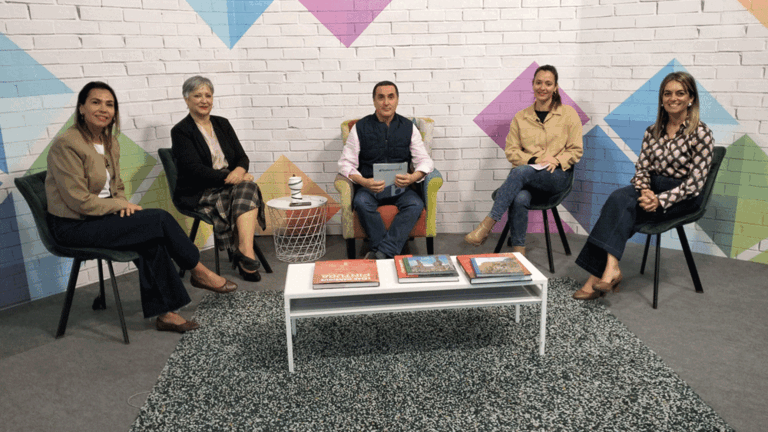 Maite Corujo, Nuria Acuña, Domingo Rivero, Mónica de León y Nereyda González