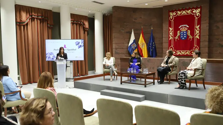 Actos del Parlamento por el 8M.