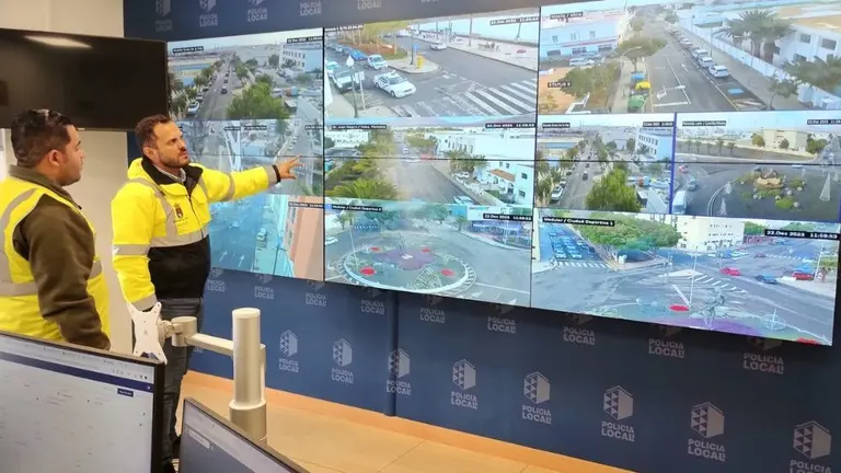 Cámaras de vigilancia de la Policía Local