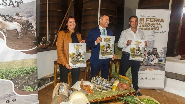 Cartel de la Feria Ganadera, Agrícola y Pesquera en Teguise