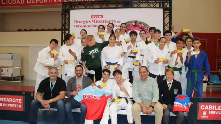 Judo Costa Teguise en los Juegos Insulares.
