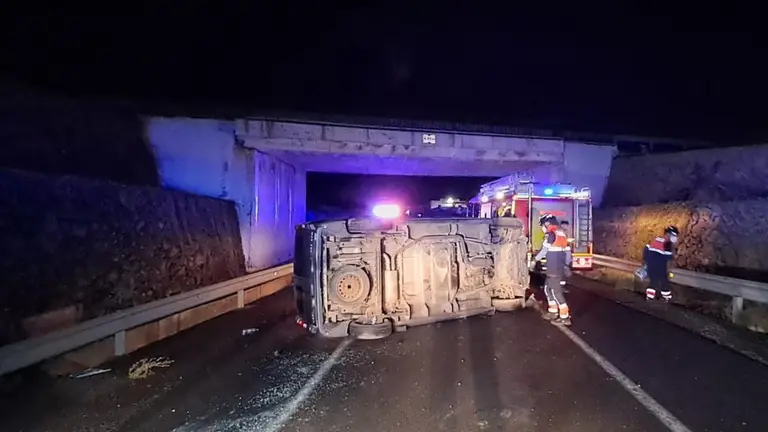 Aspecto del vehículo accidentado