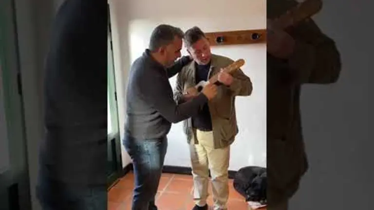 Carlos Latre en Lanzarote.