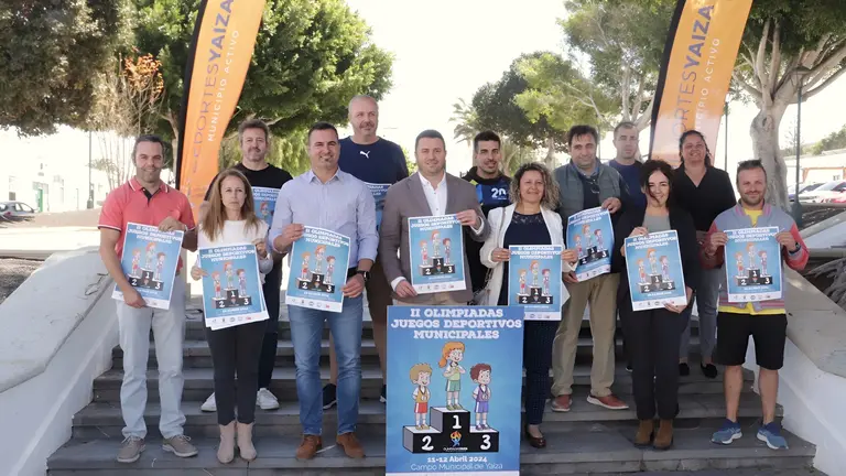 Presentación de las Olimpiadas de Yaiza.
