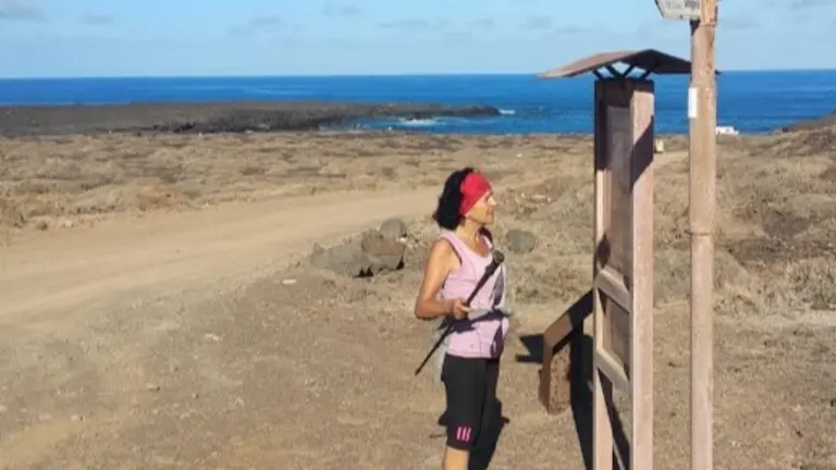 Sendero de Lanzarote.