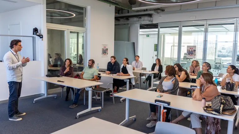 Formación en el Marina Innova Hub.