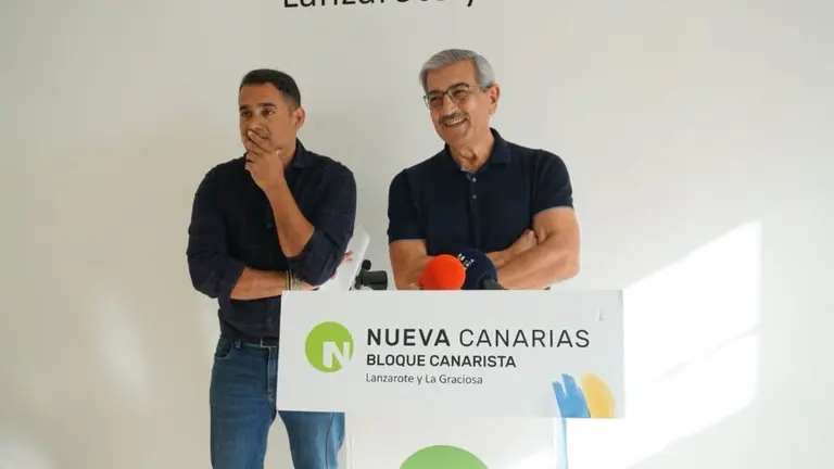 Yone Caraballo y Román Rodríguez