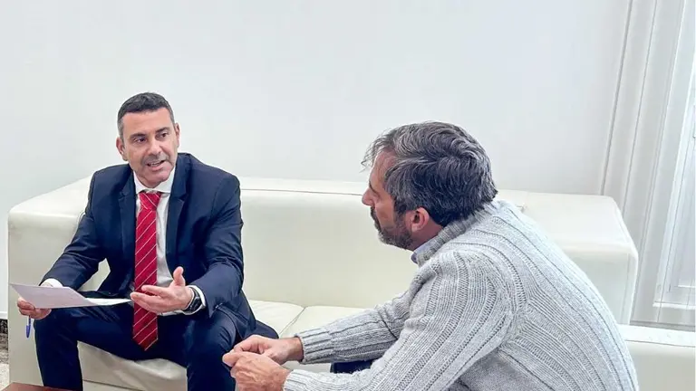 Un momento de la reunión