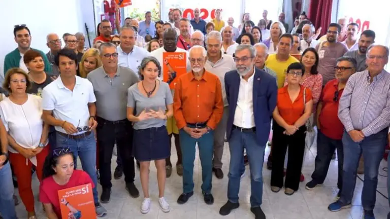Apoyo del PSOE de Lanzarote a Sánchez