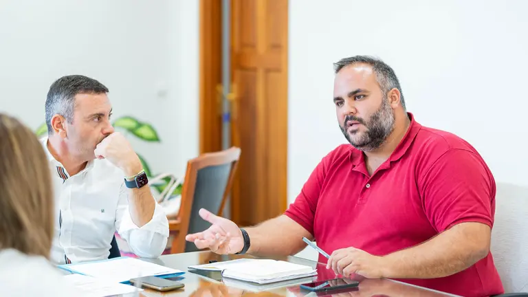 Samuel Martín y Oswaldo Betancort.