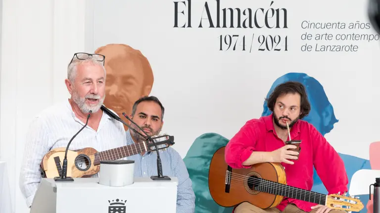 Presentacion concierto Yamadu y El Colorao.