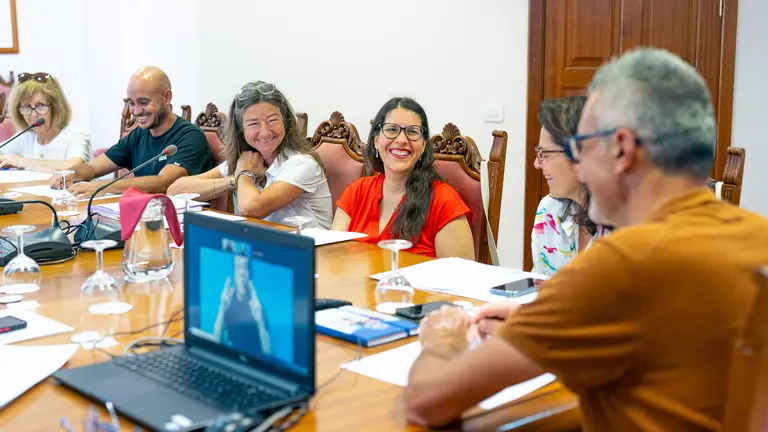 Reunión colectivos discapacidad.