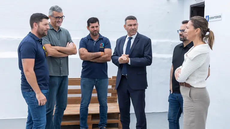 Inauguración del nuevo albergue.