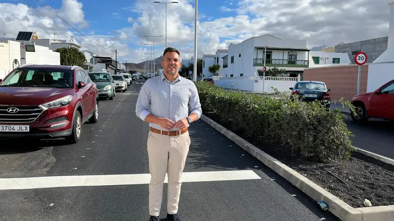 Jacobo Medina en la calle Mástil.