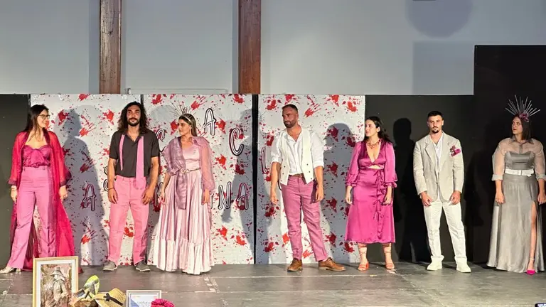 Un momento del desfile