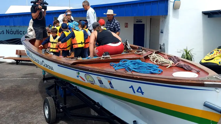 Semana Canaria de Deportes Autóctonos. Barquillos en Lanzarote.