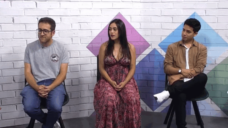 Daniel Moisés Pérez, Lorena Murcia y Bryan Saltos