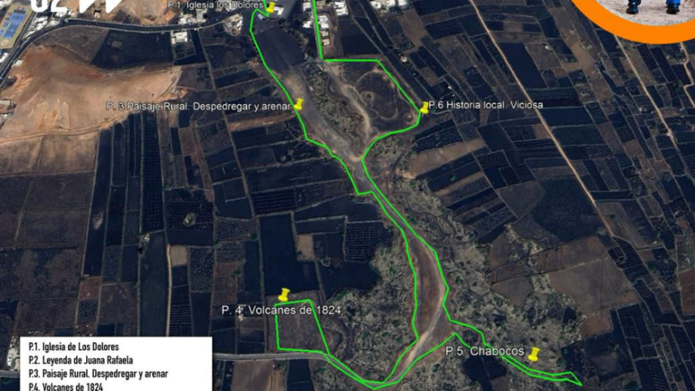 Cartel II caminata 'Ponte en marcha'.