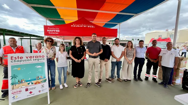 Presentación de los talleres 'Chapuzón Seguro'.