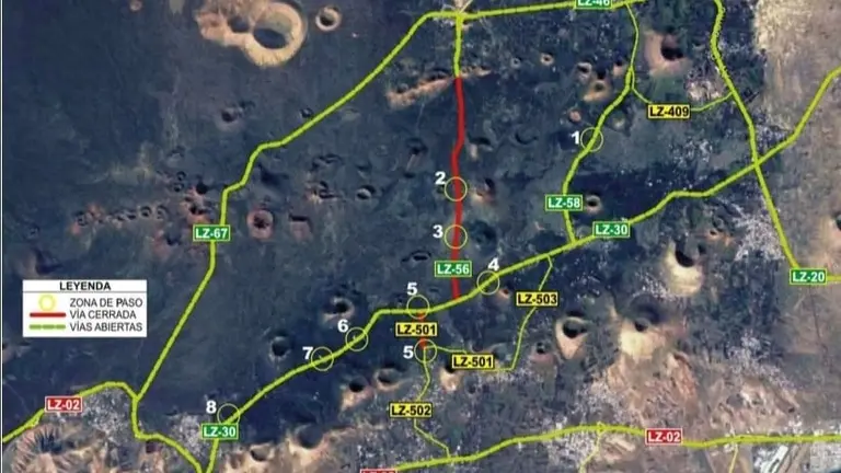 Corte Carreteras Wine Run.