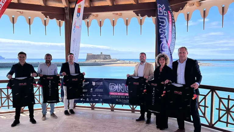 Presentación de la X Disco Night Urban Race Ciudad de Arrecife.