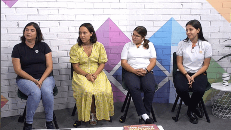Yurena Fernández, Angelina Denkinger, Lola Betancort y Ainhoa Arbelo
