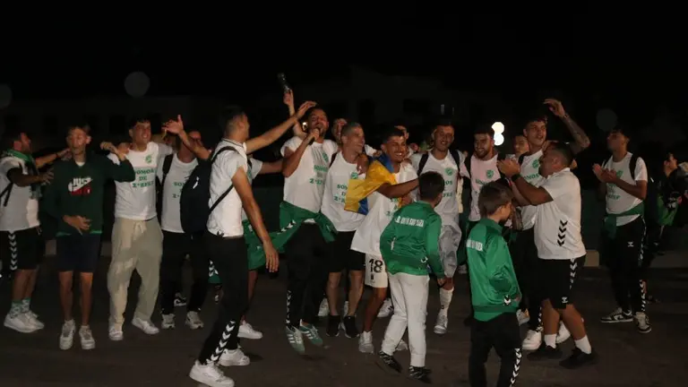 Recibimiento al Yaiza