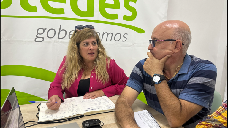 Belen Machín y Fernando Jiménez.