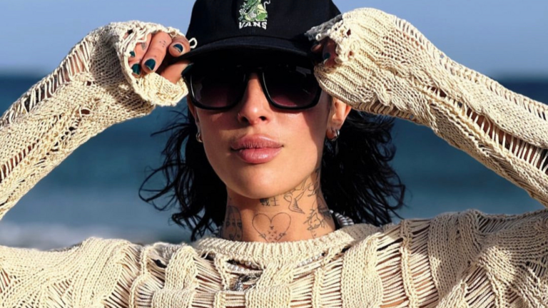 Indira Paganotto en Lanzarote.