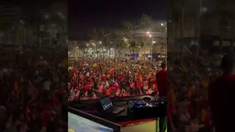 Final de la Eurocopa en El Reducto.