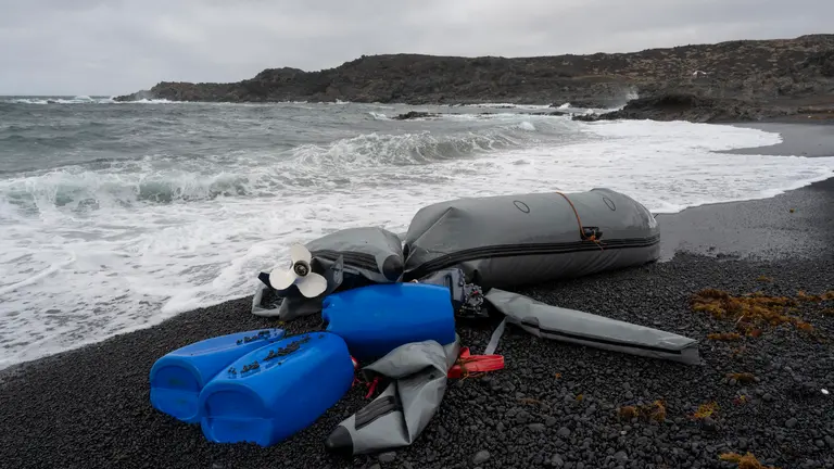 Neumática encallada en La Santa