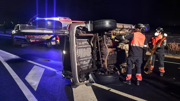 Accidente de tráfico.