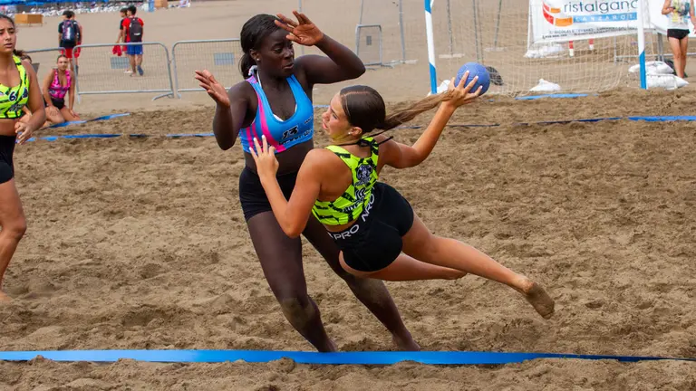 Torneo balonmano playa Puerto del Carmen.