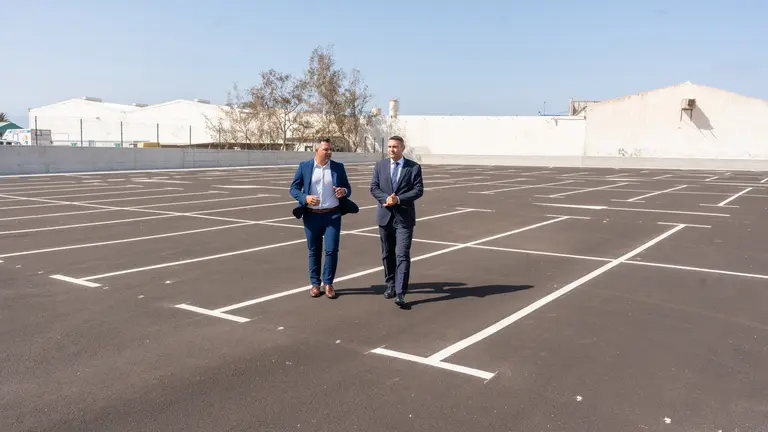 Inauguración del parking del Hospital.