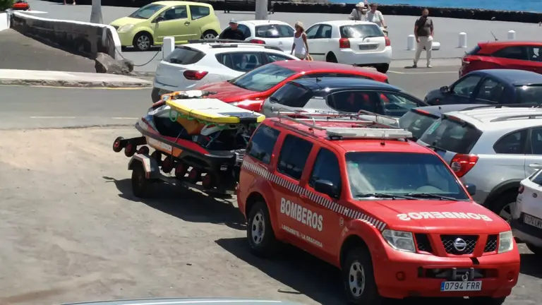 Submarinista muerto del Puerto del Carmen