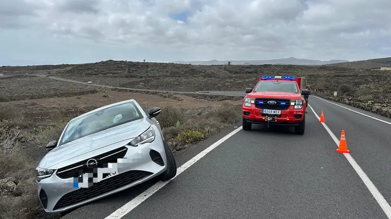 Accidente de tráfico.