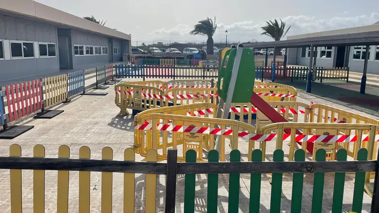 Zona de infantil del Colegio de Costa Teguise.