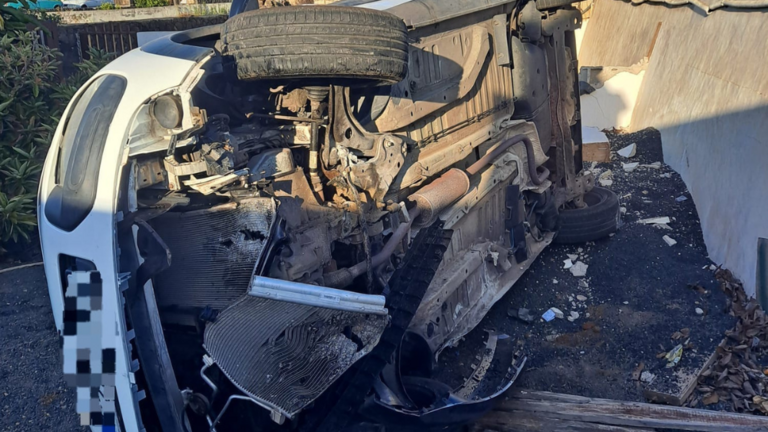 Accidente de tráfico.