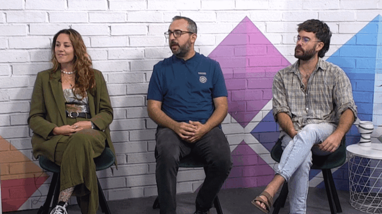 Camy Myles, Sebastián Igielski y Matthew Cuddy