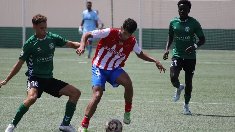 Un momento del partido