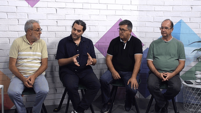 Juan Antonio Machado, David Machado, Ángel Diana y Juan Carlos Alonso