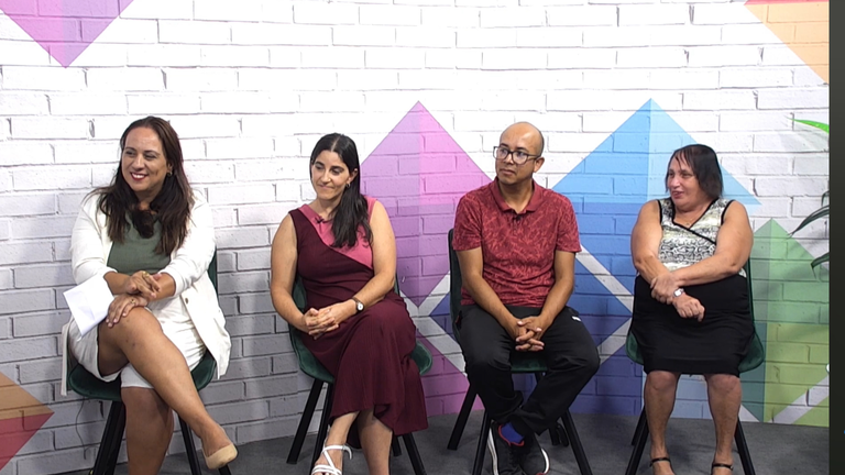 Isabel Sosa, Miriam Díaz, Óscar Rozo y Luz Marina