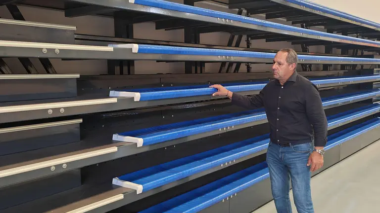 Juan Monzón en el terrero de lucha.