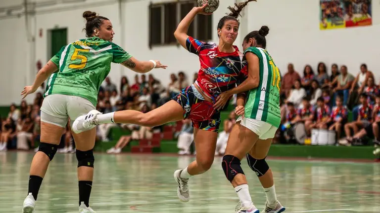 Un momento del partido