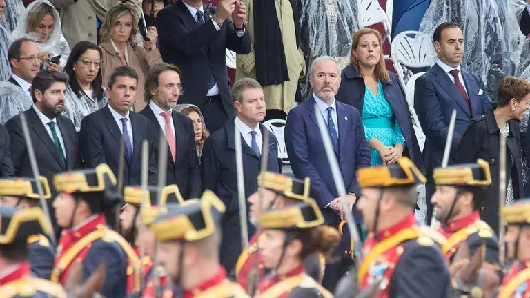 Astrid Pérez durante el desfile