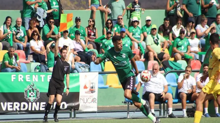 Un momento del partido