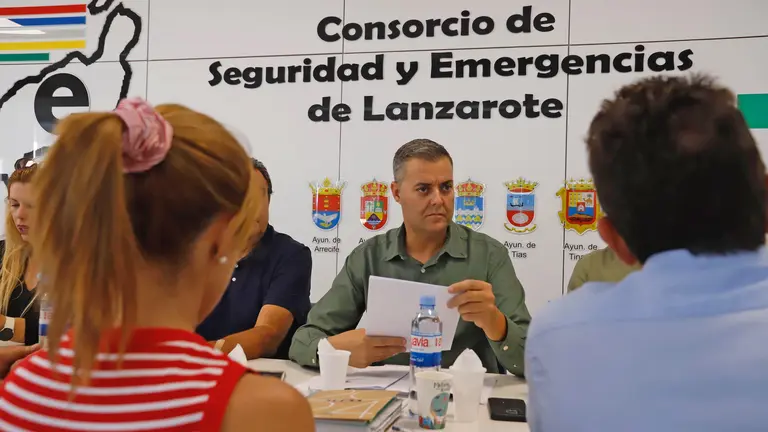 El presidente del Consorcio de Seguridad y Emergencias, Kiko Aparicio.