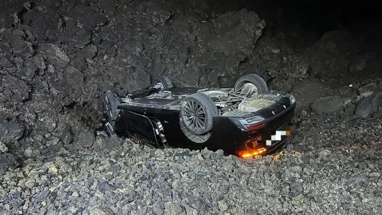 Estado en el que quedó el coche