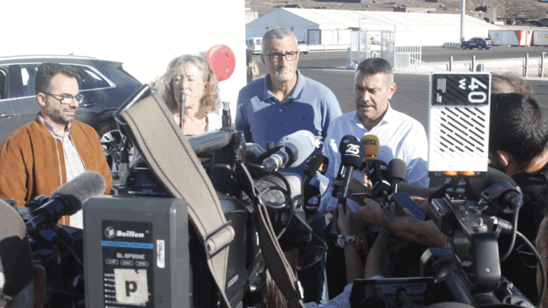 Rueda de prensa de las autoridades